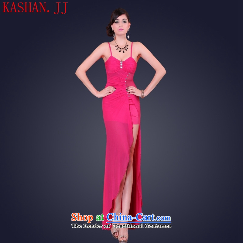 Mano-hwan's 2015 Summer sexy female nightclubs dresses long banquet dinner dress will back video thin package and Sau San in the red card Shan Zaoyuan XL, (KASHAN.JJ) , , , shopping on the Internet