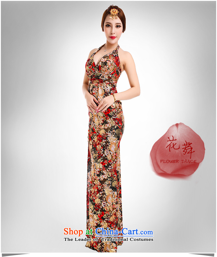 Mano-hwan's summer sexy women's dresses long cheongsam dress nightclubs bows sauna hotel work will leopard M picture, prices, brand platters! The elections are supplied in the national character of distribution, so action, buy now enjoy more preferential! As soon as possible.