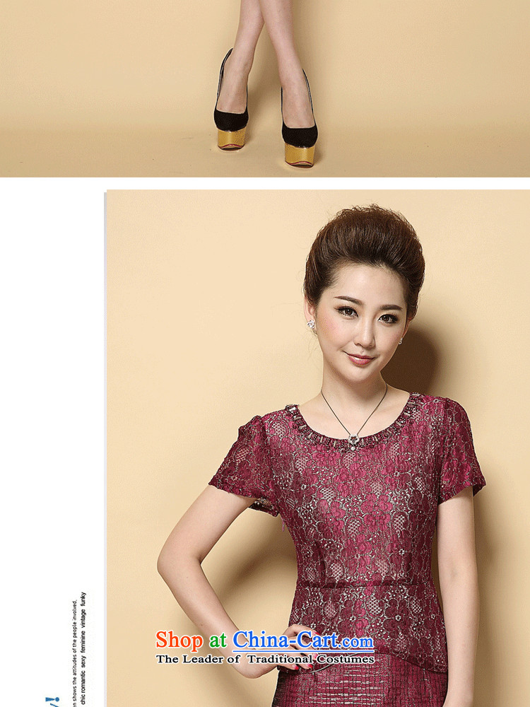 Ms Elsie Leung at the summer 2015 upscale Happy Wedding Dress Short-sleeved lace Sau San larger dresses female figure. 2XL Photo, prices, brand platters! The elections are supplied in the national character of distribution, so action, buy now enjoy more preferential! As soon as possible.