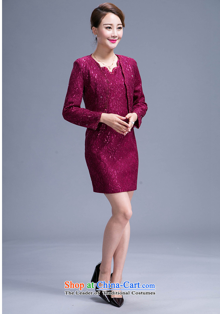 Maple Yi Min International 2015 new autumn replacing wedding dresses mother temperament Sau San two kits 988 PURPLE L picture, prices, brand platters! The elections are supplied in the national character of distribution, so action, buy now enjoy more preferential! As soon as possible.
