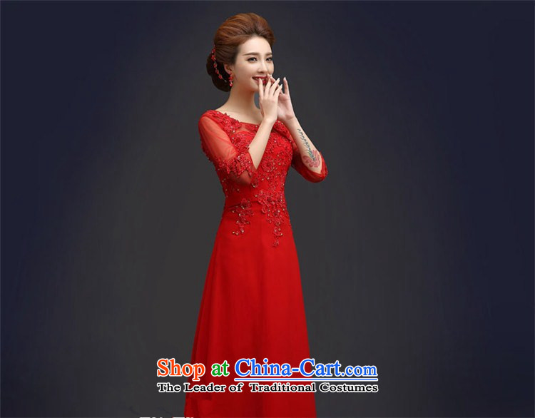 2015 Long dresses HUNNZ elegant pure color is simple and stylish bride wedding dress banquet evening dresses red sleeveless XL Photo, prices, brand platters! The elections are supplied in the national character of distribution, so action, buy now enjoy more preferential! As soon as possible.
