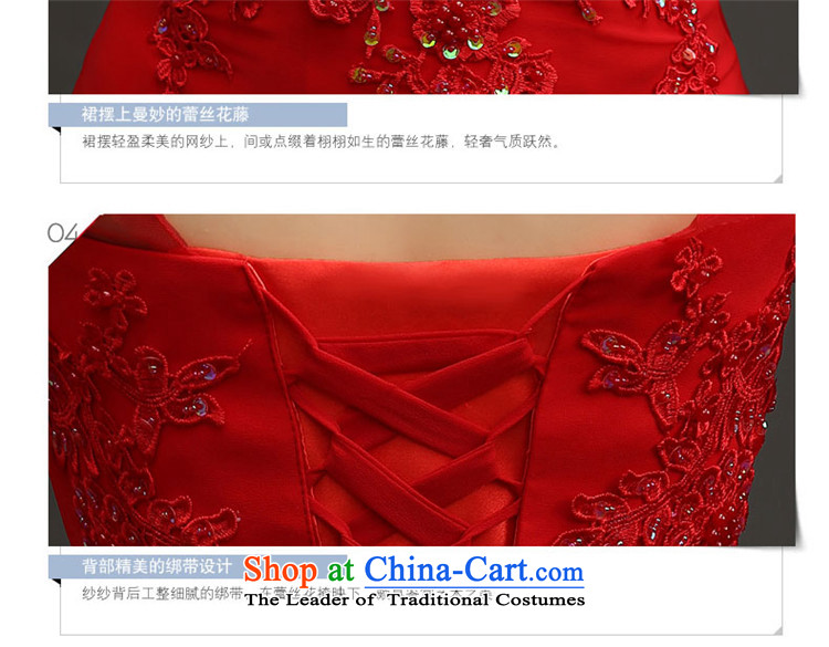 2015 Long dresses HUNNZ elegant pure color is simple and stylish bride wedding dress banquet evening dresses red sleeveless XL Photo, prices, brand platters! The elections are supplied in the national character of distribution, so action, buy now enjoy more preferential! As soon as possible.