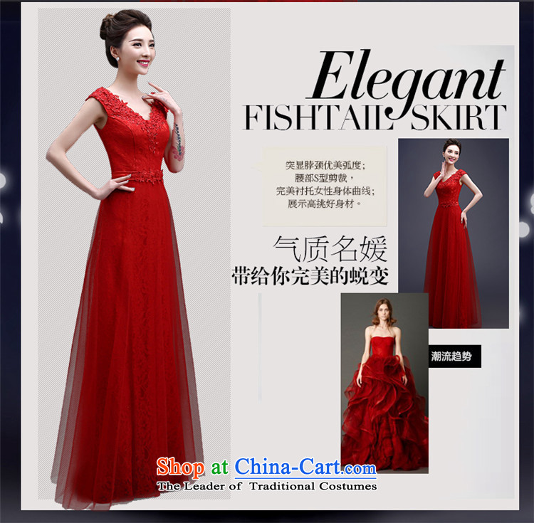 2015 Long HUNNZ sleeveless elegant strap red bride wedding dress bridesmaid Services Services Red M pictures transmitted, prices, brand platters! The elections are supplied in the national character of distribution, so action, buy now enjoy more preferential! As soon as possible.