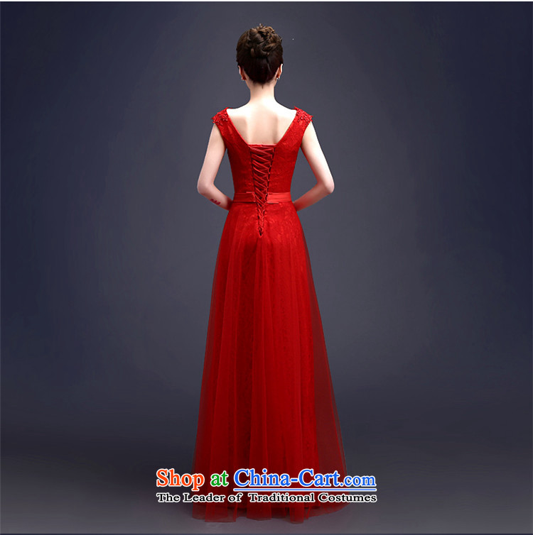 2015 Long HUNNZ sleeveless elegant strap red bride wedding dress bridesmaid Services Services Red M pictures transmitted, prices, brand platters! The elections are supplied in the national character of distribution, so action, buy now enjoy more preferential! As soon as possible.