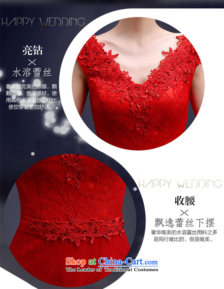 Hannizi 2015 stylish and simple bride wedding dress elegant banquet dress long service RED M pictures transmitted, prices, brand platters! The elections are supplied in the national character of distribution, so action, buy now enjoy more preferential! As soon as possible.