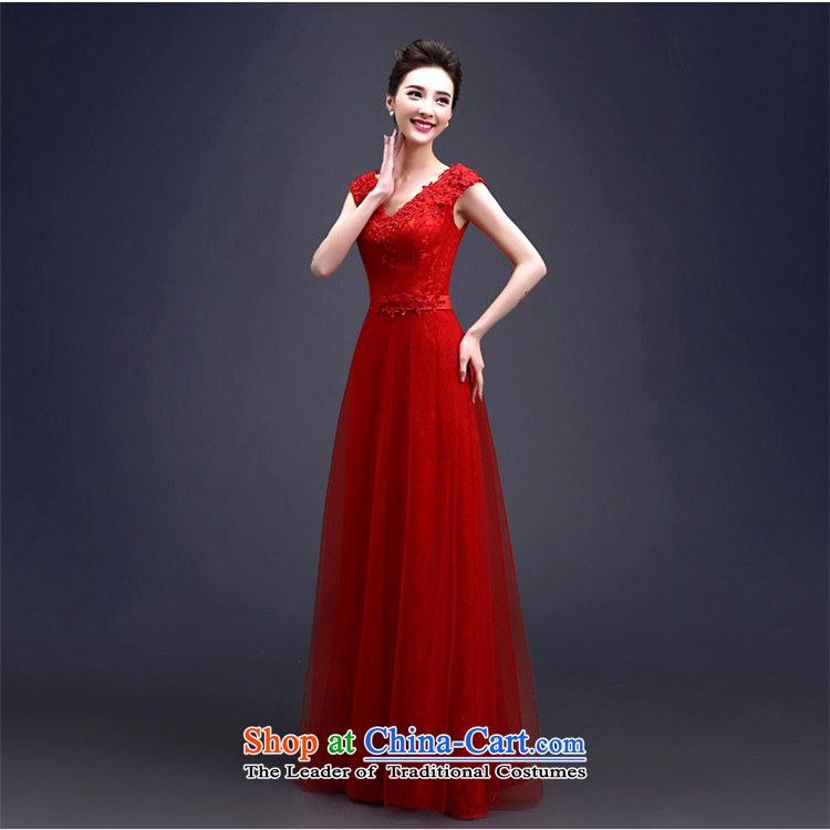 Hannizi 2015 stylish and simple bride wedding dress elegant banquet dress long service RED M pictures transmitted, prices, brand platters! The elections are supplied in the national character of distribution, so action, buy now enjoy more preferential! As soon as possible.