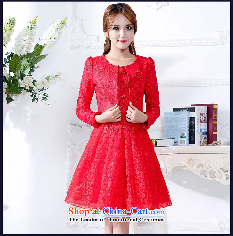 Toasting champagne bride services 2015 Fall/Winter Collections New Red wedding dress larger betrothal back door Sau San serving two kits M picture, prices, brand platters! The elections are supplied in the national character of distribution, so action, buy now enjoy more preferential! As soon as possible.
