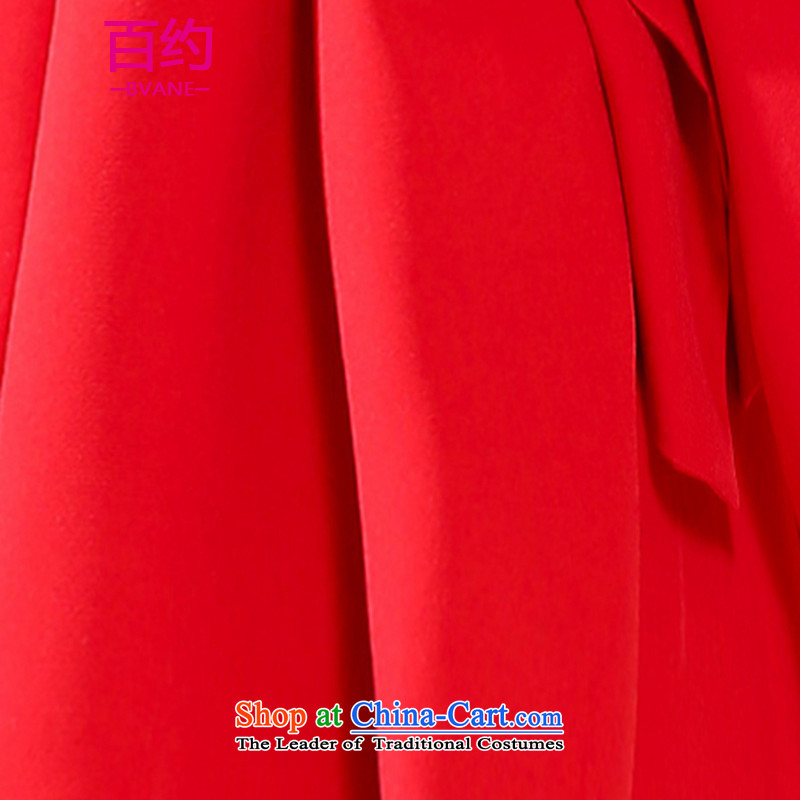 About the New 2015, hundreds of autumn replace Korea bows services later version brides who decorated jacket dresses small dress female Red  (two hundred XXXL, kit) about (BVANE shopping on the Internet has been pressed.)
