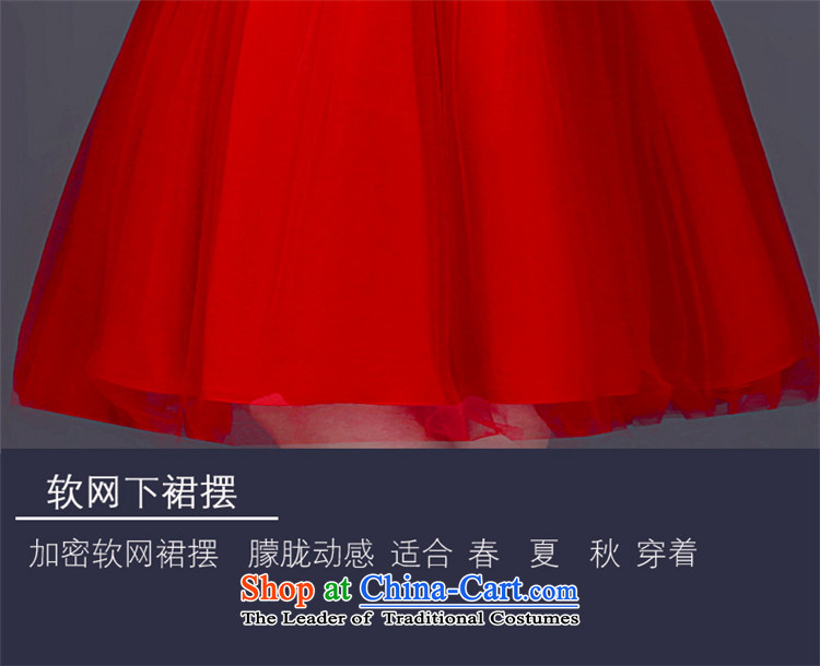 Hannizi 2015 stylish and simple bride Wedding dress-Sau San retro pure color red dress M pictures banquet, prices, brand platters! The elections are supplied in the national character of distribution, so action, buy now enjoy more preferential! As soon as possible.