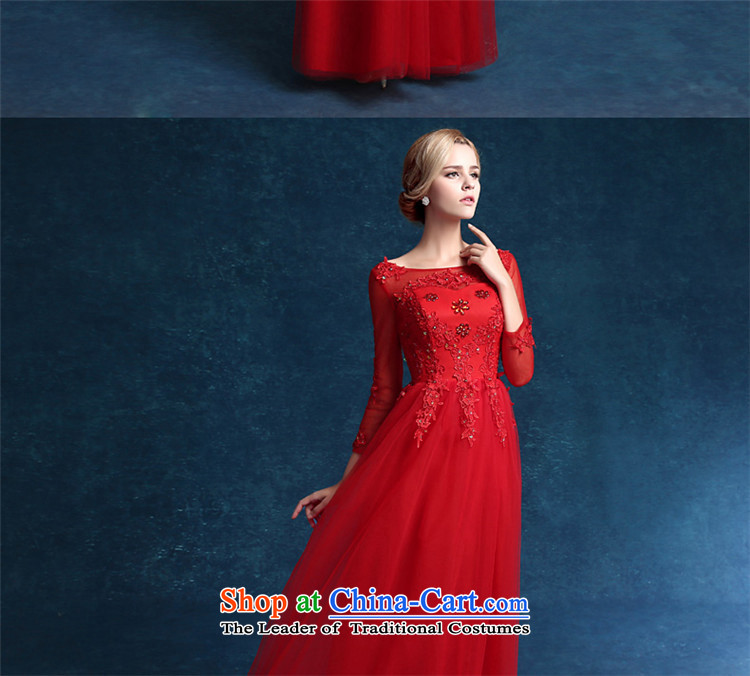 Hunnz long 2015 lace banquet evening dresses bows to stylish simplicity bridal dresses Sau San Red S picture, prices, brand platters! The elections are supplied in the national character of distribution, so action, buy now enjoy more preferential! As soon as possible.