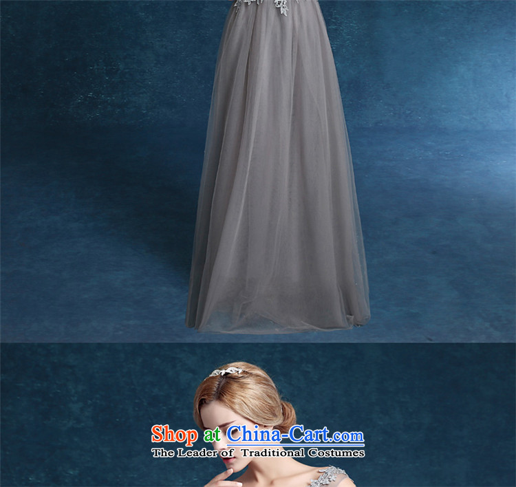      Toasting champagne HUNNZ services bridesmaid services 2015 new spring and summer stylish bride wedding dress long evening dress Gray L picture, prices, brand platters! The elections are supplied in the national character of distribution, so action, buy now enjoy more preferential! As soon as possible.
