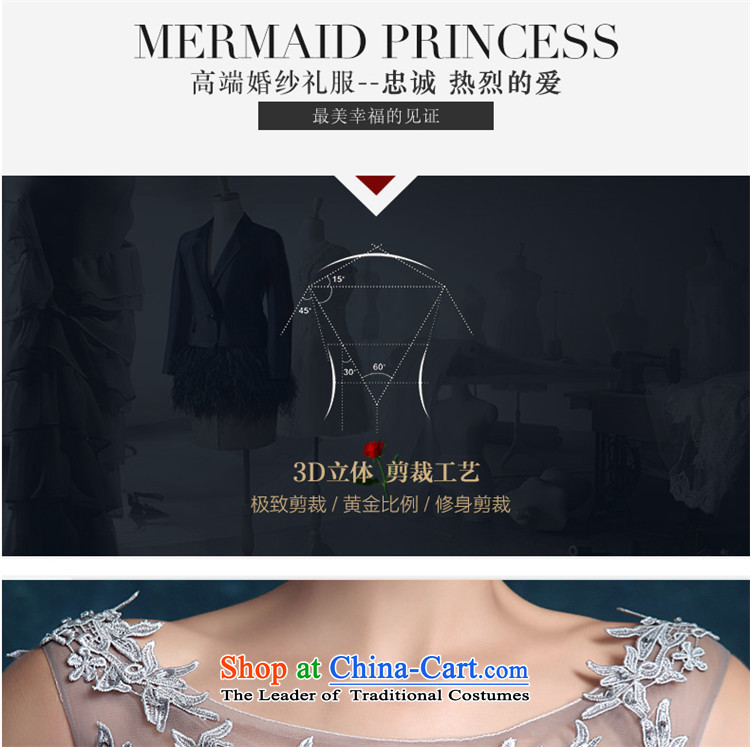         Toasting champagne served bridesmaid HANNIZI Services 2015 stylish bride wedding dress spring and summer new evening dresses gray S picture, prices, brand platters! The elections are supplied in the national character of distribution, so action, buy now enjoy more preferential! As soon as possible.