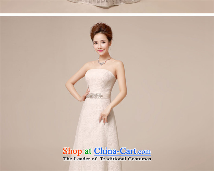 2015 Long dresses HUNNZ Korean brides wedding dresses and chest straps banquet dress white S picture, prices, brand platters! The elections are supplied in the national character of distribution, so action, buy now enjoy more preferential! As soon as possible.