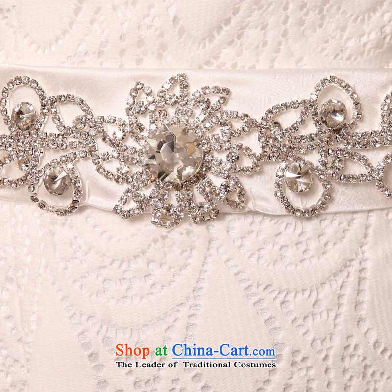         Bridesmaid Services 2015 HANNIZI Korean brides wedding dress banquet evening dresses and white long white M, chest, Gigi Lai (hannizi won) , , , shopping on the Internet