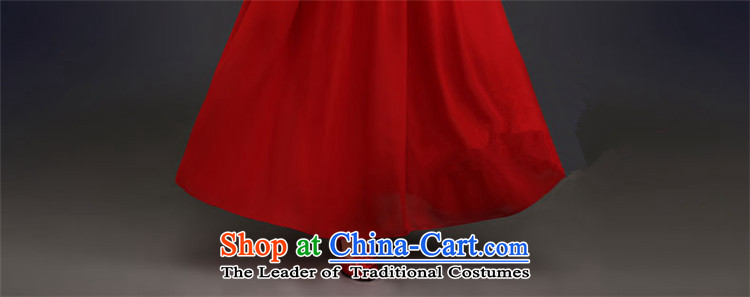 Hannizi 2015 stylish and simple Sau San retro banquet dress solid color word long-sleeved gown bride shoulder M picture, prices, brand platters! The elections are supplied in the national character of distribution, so action, buy now enjoy more preferential! As soon as possible.