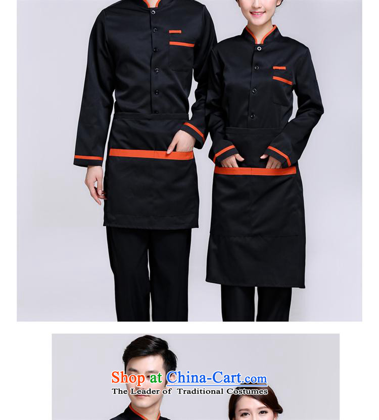 The hotel restaurant Cafe Black Butterfly cakes pastries, kitchen workwear autumn and winter long-sleeved T-shirt (black women men) L picture, prices, brand platters! The elections are supplied in the national character of distribution, so action, buy now enjoy more preferential! As soon as possible.
