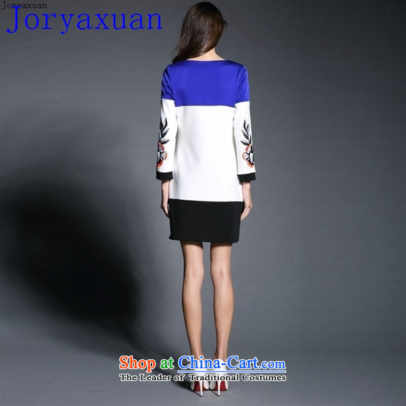 Shop 2015 Europe trade logistics neat and poised stamp does not rule knocked suits small figure Figure Color S dress Cheuk-yan xuan ya (joryaxuan) , , , shopping on the Internet