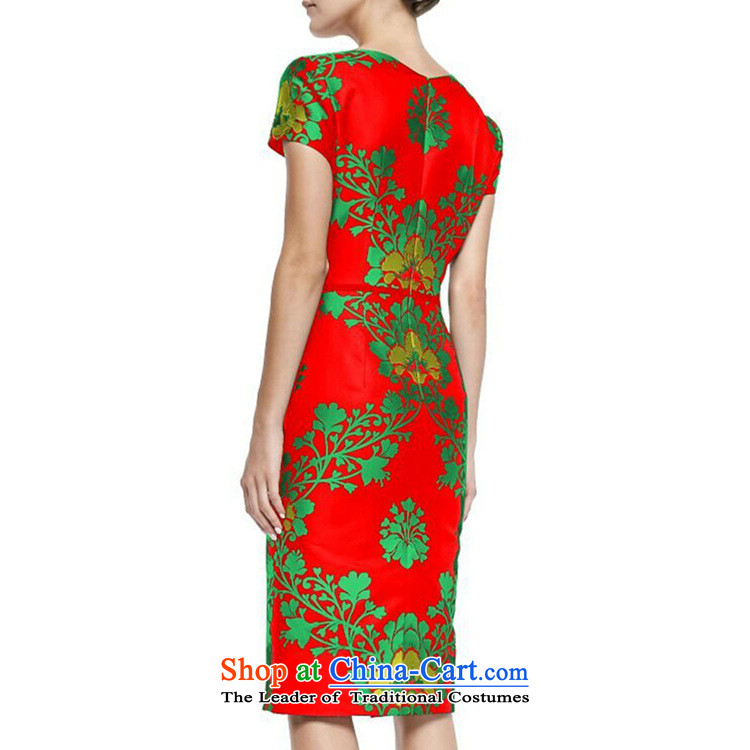 Deloitte Touche Tohmatsu sunny spring 2015 New Shop stamp elegance women aware of atmospheric dresses small gift red XXL picture, prices, brand platters! The elections are supplied in the national character of distribution, so action, buy now enjoy more preferential! As soon as possible.