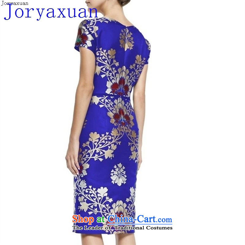 Deloitte Touche Tohmatsu sunny spring 2015 New Shop stamp elegance women aware of atmospheric dresses small gift red XXL, Cheuk-yan xuan ya (joryaxuan) , , , shopping on the Internet