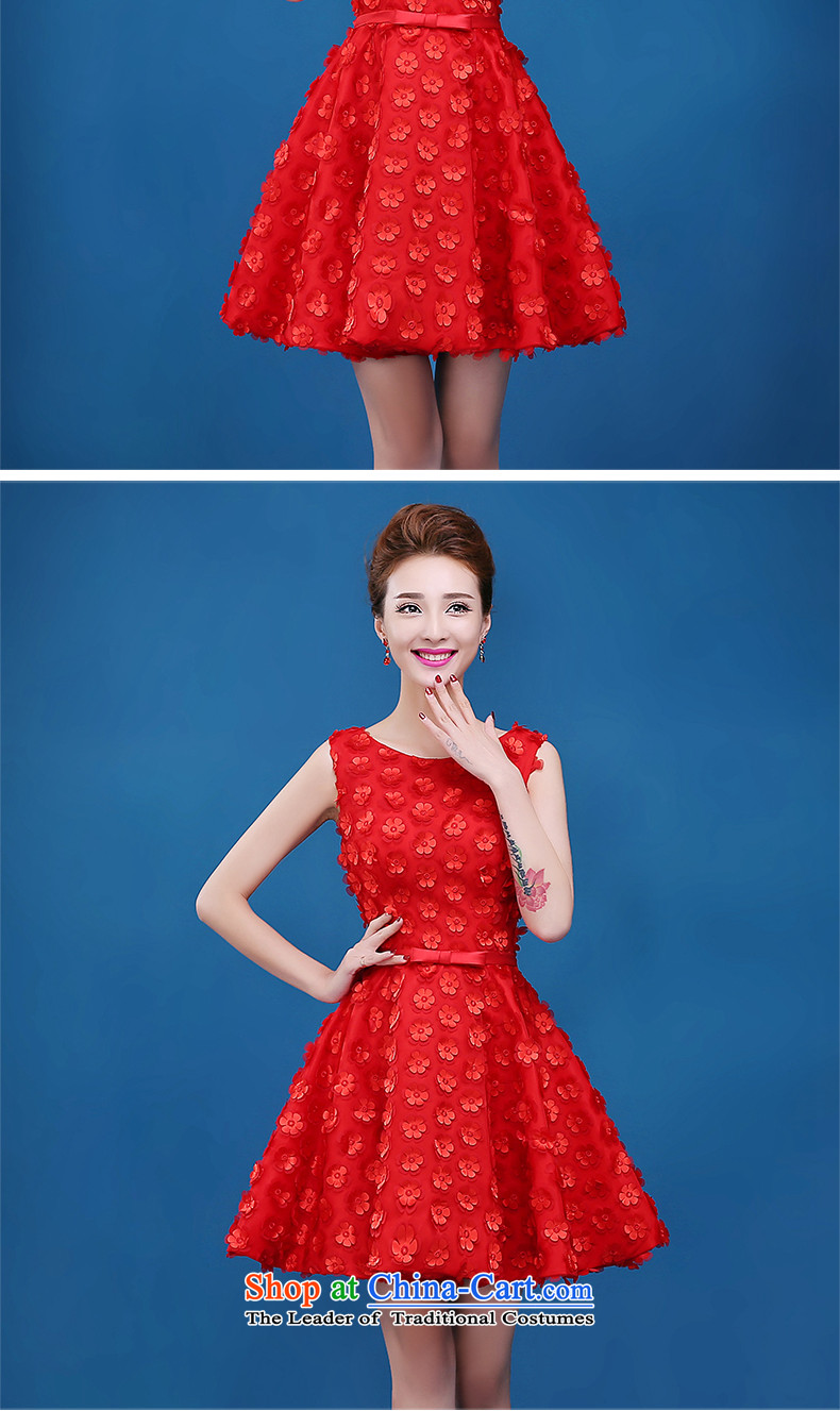 The new 2015 Service bows of autumn and winter sweet shoulders evening dress short of Red Dress Sau San bride red XL Photo, prices, brand platters! The elections are supplied in the national character of distribution, so action, buy now enjoy more preferential! As soon as possible.