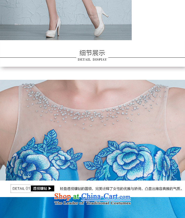 There is a new 2015 Sexily Wedding Dress Short) bridesmaid service banquet evening dresses and chest straps light blue tailor the picture, prices, brand platters! The elections are supplied in the national character of distribution, so action, buy now enjoy more preferential! As soon as possible.