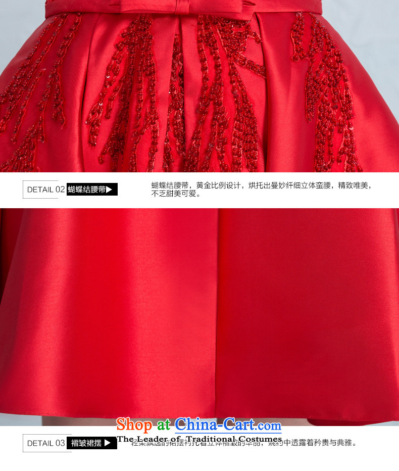 There is a warm 2015 new wedding dresses short bridesmaid bride services, bows to wipe the chest lace Sau San Evening Dress Code Red 8 pictures, prices, brand platters! The elections are supplied in the national character of distribution, so action, buy now enjoy more preferential! As soon as possible.