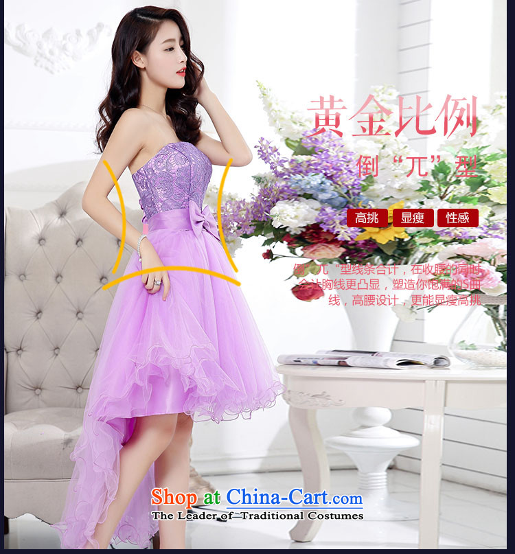 According to the new Lok Wei front stub long after wiping the chest crowsfoot wedding bows services bon bon skirt 2015 marriages evening dresses lace purple dress bridesmaid dresses blue and red. XL Photo, prices, brand platters! The elections are supplied in the national character of distribution, so action, buy now enjoy more preferential! As soon as possible.