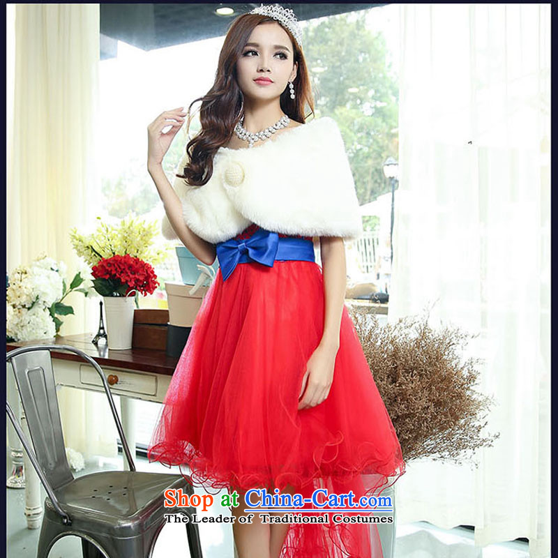 According to the new Lok Wei front stub long after wiping the chest crowsfoot wedding bows services bon bon skirt 2015 marriages evening dresses lace purple dress bridesmaid dresses blue and red. Ms Audrey Eu Lok (XL, veleey) , , , shopping on the Internet