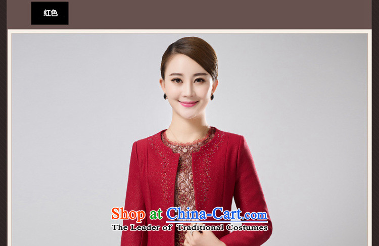The poem Kou  2015 wedding package install MOM two kits for middle-aged jacket wedding dresses female red 3XL picture, prices, brand platters! The elections are supplied in the national character of distribution, so action, buy now enjoy more preferential! As soon as possible.