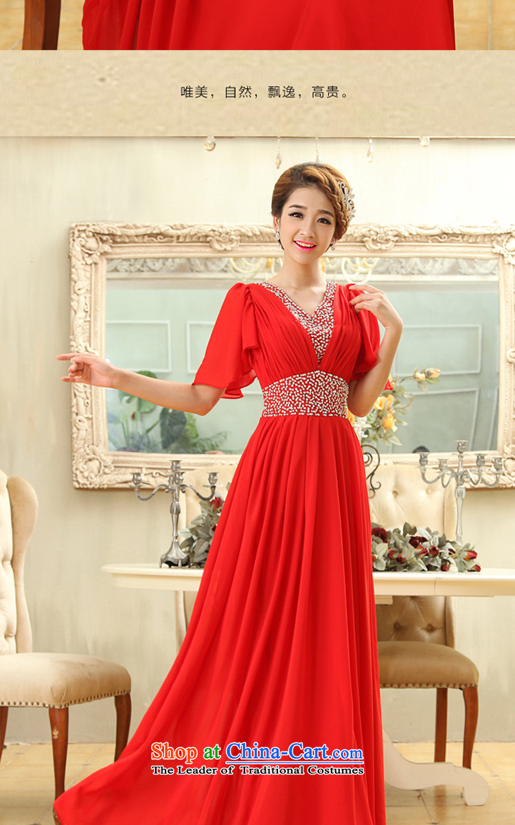 Long gown bride wedding dress female red wedding dress autumn 2015 new services for larger groups bows mm Red L picture, prices, brand platters! The elections are supplied in the national character of distribution, so action, buy now enjoy more preferential! As soon as possible.