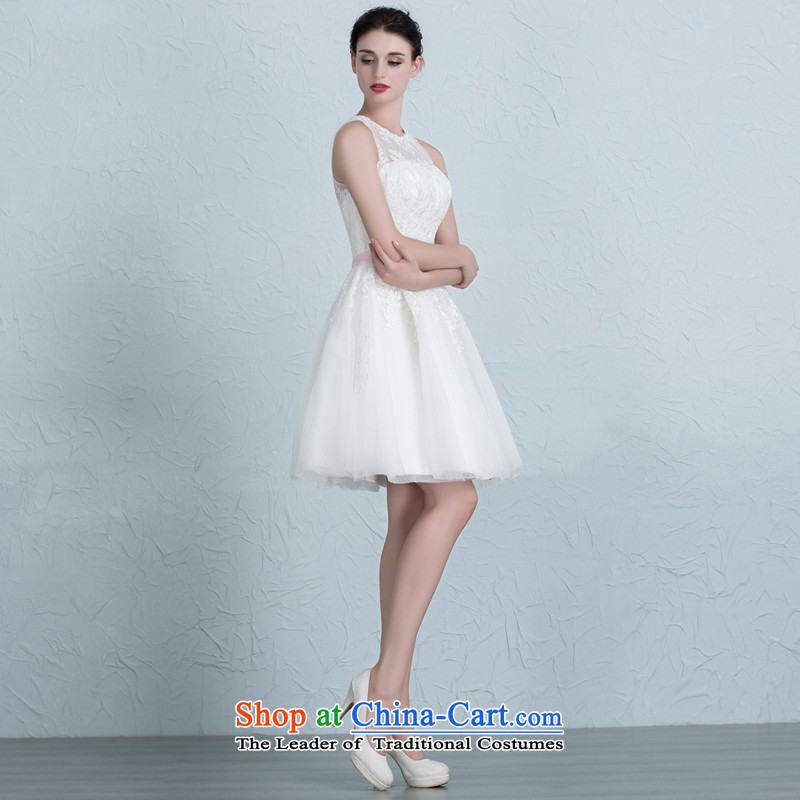 There is a shortage of wedding dresses bridesmaid to Sau San services lace strap evening dress white tailored, is set , , , shopping on the Internet