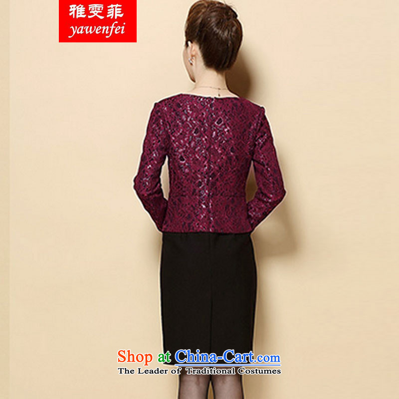 Ya Man, 2015 Autumn replacing wedding mother who decorated large thin graphics Sau San dress for black , L water droplets Ya Man (yawenfei) , , , shopping on the Internet