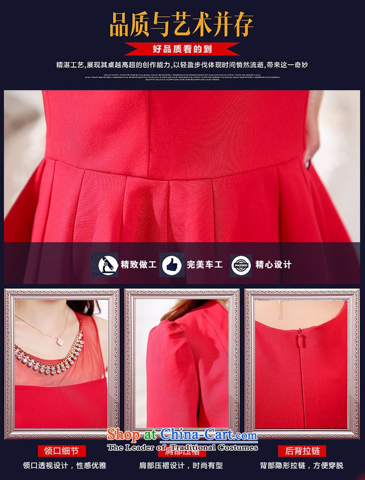 The new 2015 Autumn BVANE replacing bride services back door small bows dress jacket was renovated late female dresses red  (two kit) M picture, prices, brand platters! The elections are supplied in the national character of distribution, so action, buy now enjoy more preferential! As soon as possible.