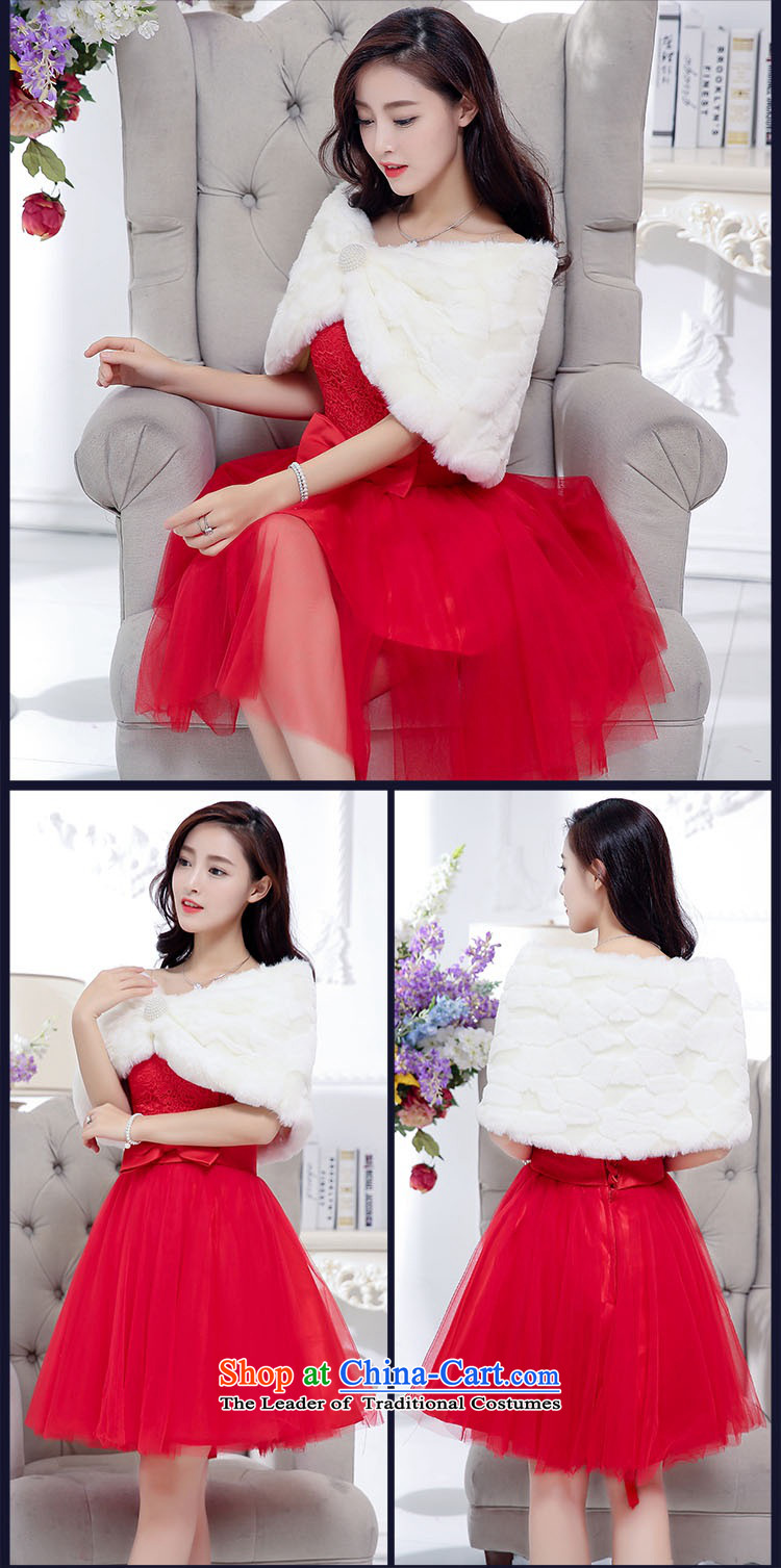 2015 Autumn and Winter, stylish and simple with chest lace dresses bridal services in the medium to long term, temperament Sau San bon bon skirt gauze princess skirt bow tie foutune bridesmaid Services White XL Photo, prices, brand platters! The elections are supplied in the national character of distribution, so action, buy now enjoy more preferential! As soon as possible.