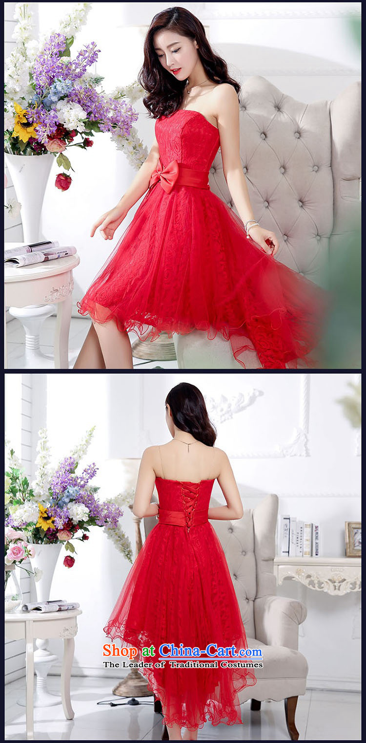 2015 Autumn and Winter, stylish Sau San Foutune Bow Ties With chest lace dresses Bridal Services evening dresses temperament gentlewoman long skirt as Princess skirt sweet bridesmaid service wedding + shawl (color please note) XL Photo, prices, brand platters! The elections are supplied in the national character of distribution, so action, buy now enjoy more preferential! As soon as possible.