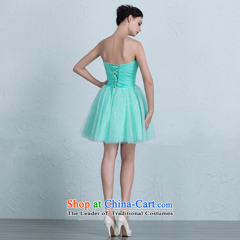 There is a light dance Wedding Dress Short, bridesmaid skirt anointed Sau San lace dress Chest Green 2 code, HOC , , , shopping on the Internet