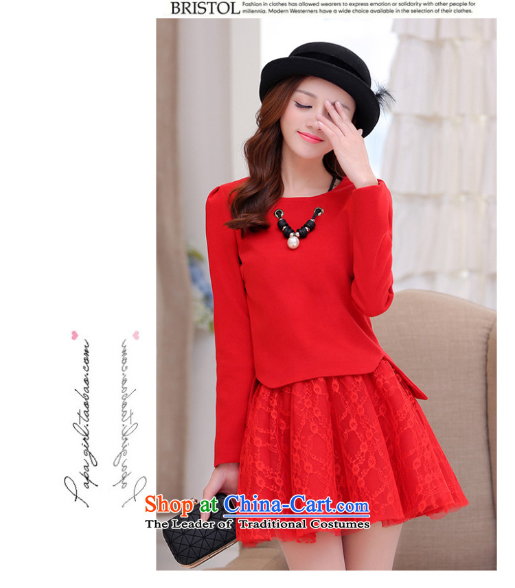 The United States is of autumn and winter clothing marriages short skirt wedding dresses, bows to the door to a long-sleeved red two sets of replacing skirt red L picture, prices, brand platters! The elections are supplied in the national character of distribution, so action, buy now enjoy more preferential! As soon as possible.
