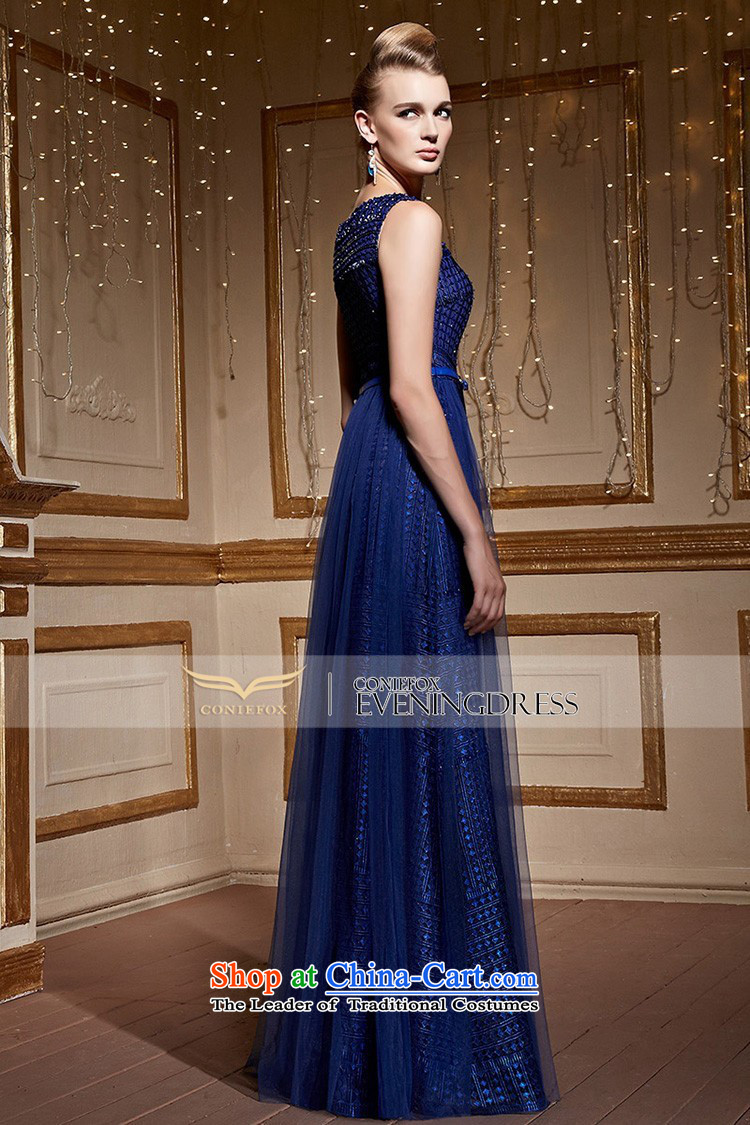 Creative New stylish 2015 FOX shoulders banquet evening dresses Sau San long evening drink services under the auspices of the annual session of the girl will dress 31006 Blue M picture, prices, brand platters! The elections are supplied in the national character of distribution, so action, buy now enjoy more preferential! As soon as possible.
