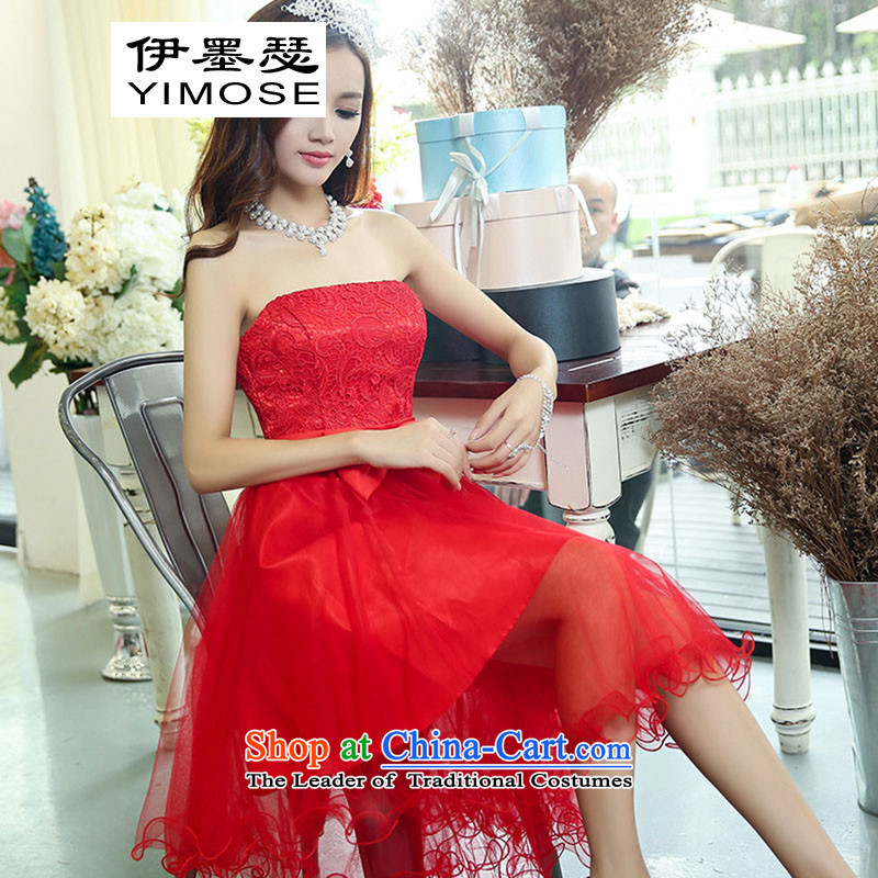 The 2015 autumn of Joseph Korean red lace serving drink bride sleeveless in long white wedding dress  , El ink Joseph shopping on the Internet has been pressed.