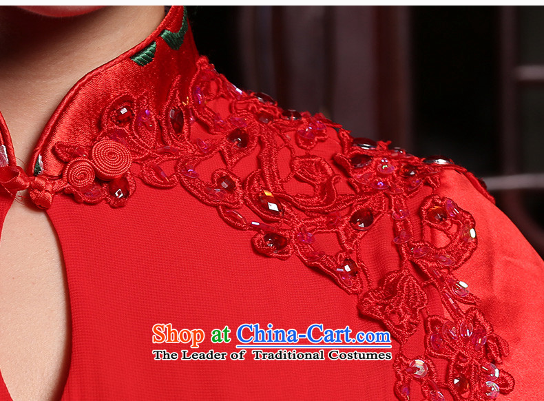 Butterfly Lovers 2015 Autumn New, wedding dresses red bows Tang dynasty service marriage two kits cheongsam dress red - pre-sale 7 days L pictures, prices, brand platters! The elections are supplied in the national character of distribution, so action, buy now enjoy more preferential! As soon as possible.