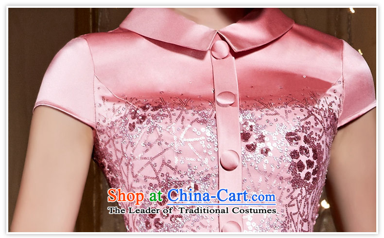 The kitsune 2015 autumn and winter creative new pink bride wedding dress bows services under the auspices of long dresses elegant woman bridesmaid dress long skirt 31021 pink L pre-sale picture, prices, brand platters! The elections are supplied in the national character of distribution, so action, buy now enjoy more preferential! As soon as possible.