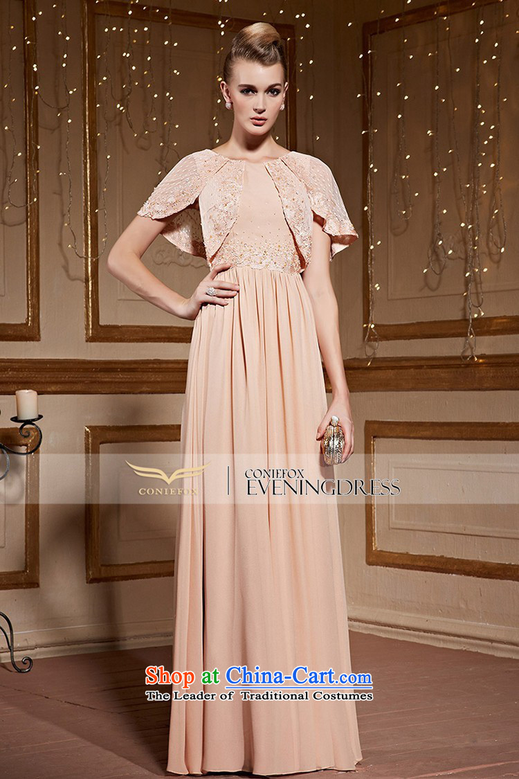 The kitsune court dress creative Sau San long gown auspices dresses shawls banquet female evening drink service temperament dress long skirt 31033 apricot XXL pre-sale prices, pictures, brand platters! The elections are supplied in the national character of distribution, so action, buy now enjoy more preferential! As soon as possible.