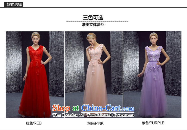 7 Color 7 tone Korean New 2015 V-Neck shoulders flowers evening dresses marriage long service bows dresses dress L052 light purple tailored picture, prices, brand platters! The elections are supplied in the national character of distribution, so action, buy now enjoy more preferential! As soon as possible.