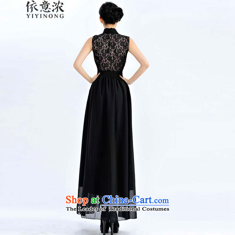 In accordance with the intention is thicker  8201# lapel lace show) side of the forklift truck large dresses dragging skirts , in accordance with the meaning of the blue YIYINONG enrichment () , , , shopping on the Internet