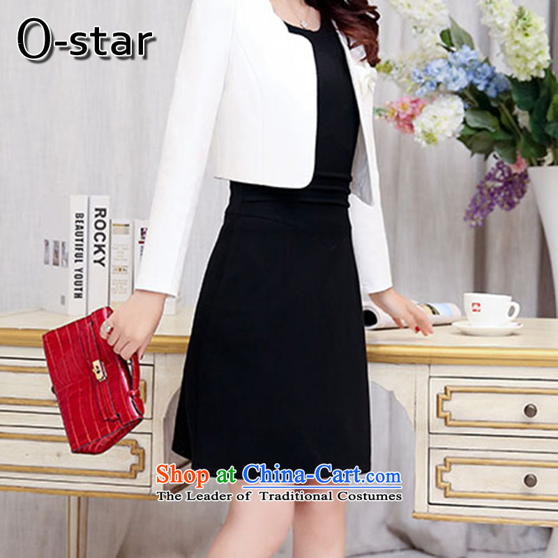 The autumn 2015 new o-star two kits dresses wedding dress back door bows bridesmaids evening dresses white Xxl,o-star,,, shopping on the Internet