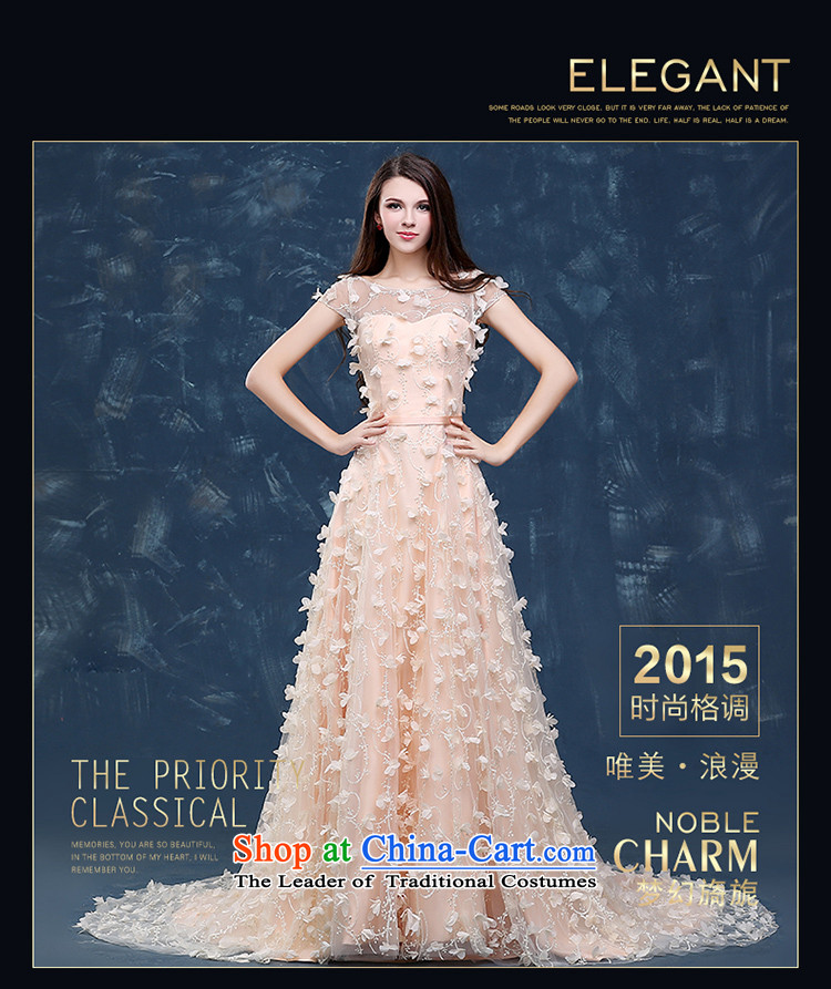 7 7 color tone 2015 new tail summer long moderator dress banquet marriages bows to the autumn and winter evening dresses L053 bare pink XL Photo, prices, brand platters! The elections are supplied in the national character of distribution, so action, buy now enjoy more preferential! As soon as possible.