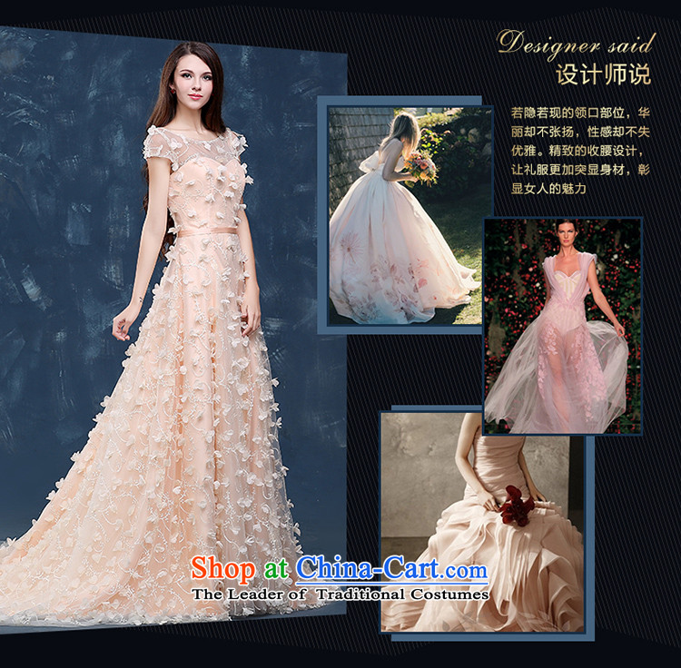 7 7 color tone 2015 new tail summer long moderator dress banquet marriages bows to the autumn and winter evening dresses L053 bare pink XL Photo, prices, brand platters! The elections are supplied in the national character of distribution, so action, buy now enjoy more preferential! As soon as possible.