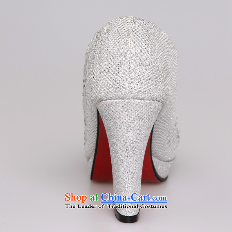 Rain-sang Yi marriages shoes wedding dresses red high-heel shoes XZ055 silver 34 pictures, prices, brand platters! The elections are supplied in the national character of distribution, so action, buy now enjoy more preferential! As soon as possible.