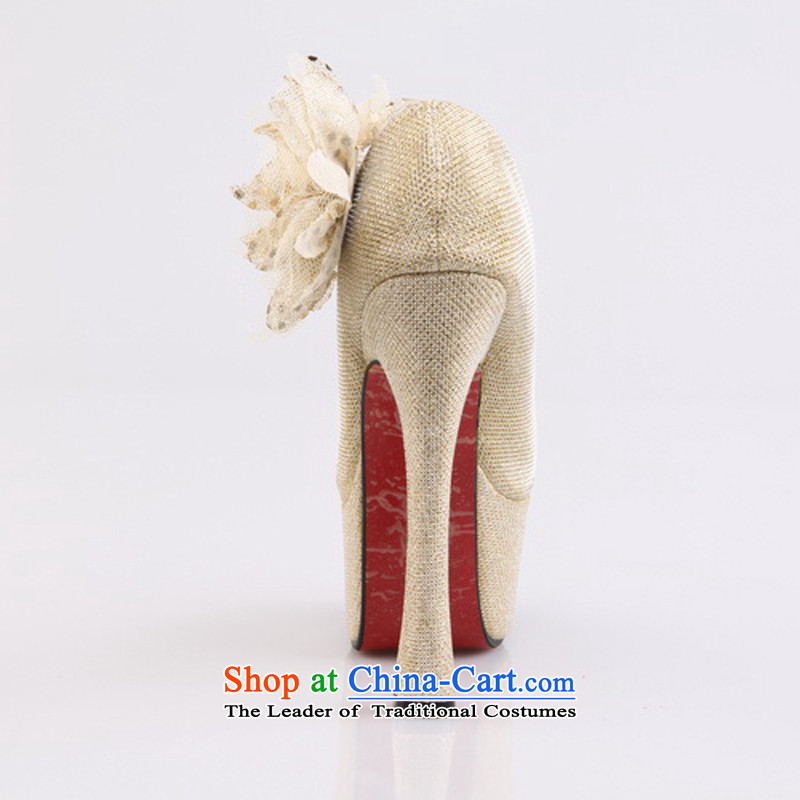 Rain-sang yi bride wedding dress wedding single stage performances ultra-high shoes heel shoes XZ061 Golden 37 pictures, prices, brand platters! The elections are supplied in the national character of distribution, so action, buy now enjoy more preferential! As soon as possible.