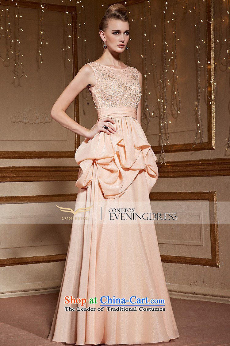 The kitsune 2015 autumn and winter creative new video thin shoulders banquet hosted evening dresses dress female will wedding dress evening drink service 82252 orange S pre-sale picture, prices, brand platters! The elections are supplied in the national character of distribution, so action, buy now enjoy more preferential! As soon as possible.